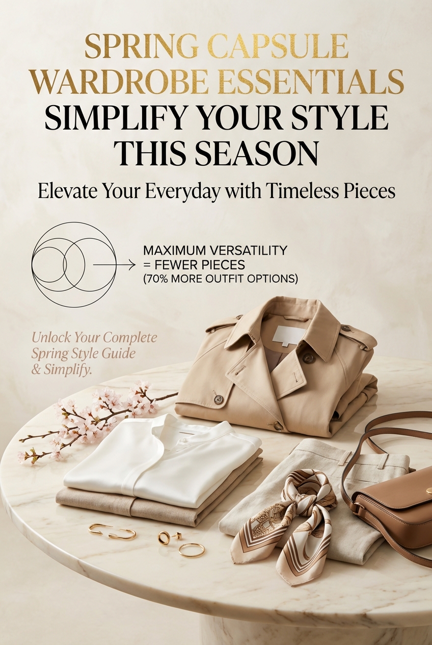 Spring Capsule Wardrobe Essentials Simplify Your Style This Season - photo 3