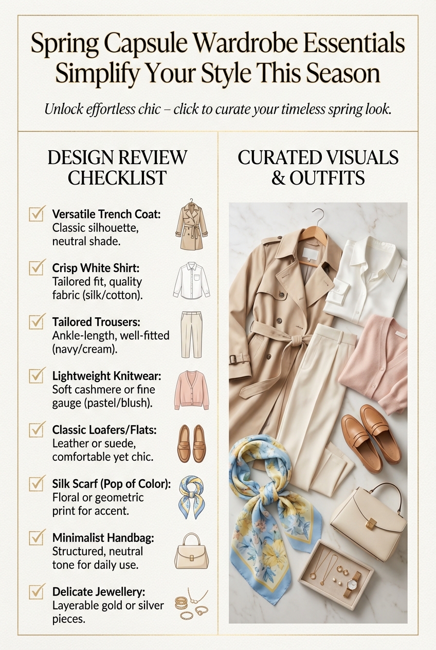 Spring Capsule Wardrobe Essentials Simplify Your Style This Season - photo 5