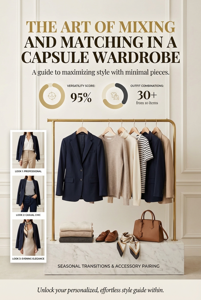 The Art Of Mixing And Matching In A Capsule Wardrobe - photo 3
