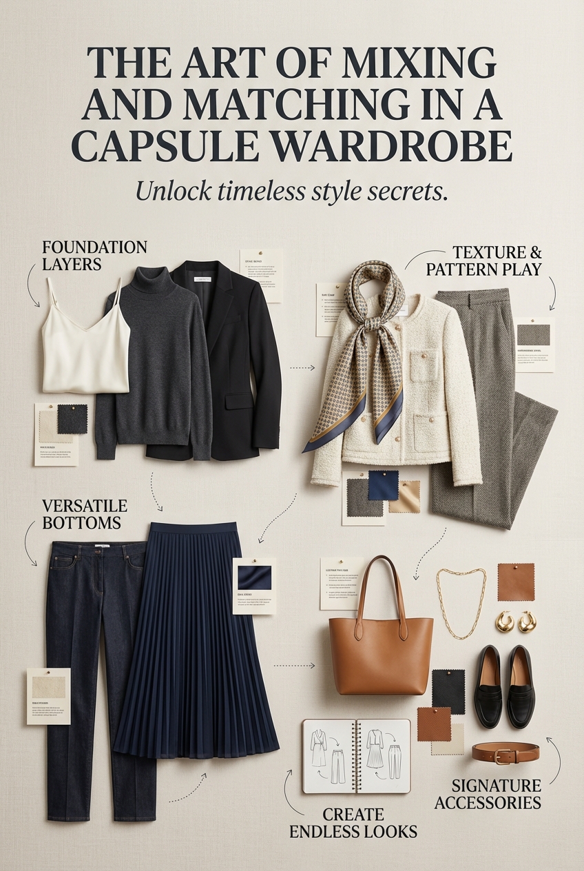 The Art Of Mixing And Matching In A Capsule Wardrobe - photo 4