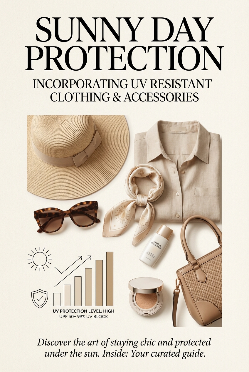 Sunny Day Protection Incorporating Uv Resistant Clothing And Accessories - photo 3