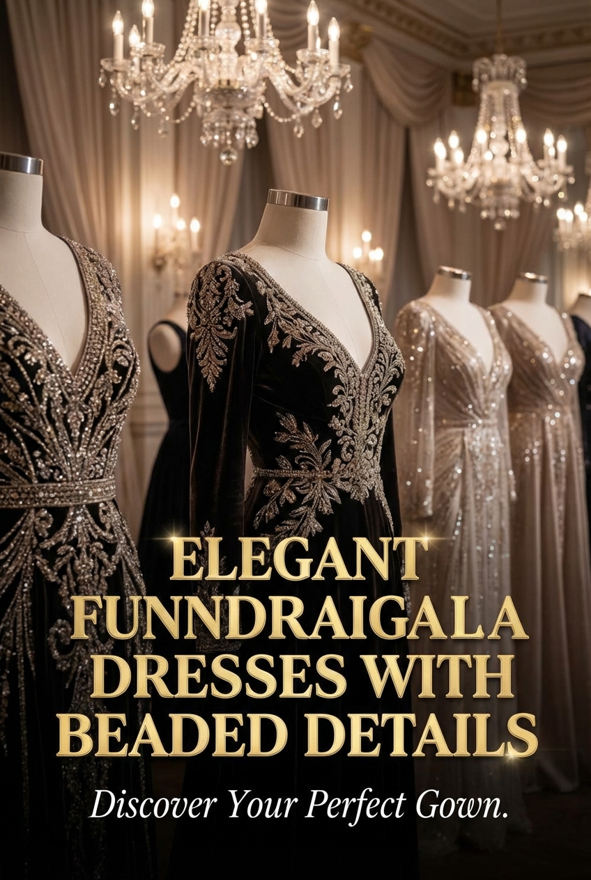 Elegant Fundraiser Gala Dresses With Beaded Details - photo 2