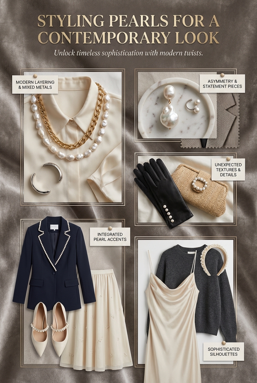 Styling Pearls For A Contemporary Look - photo 4