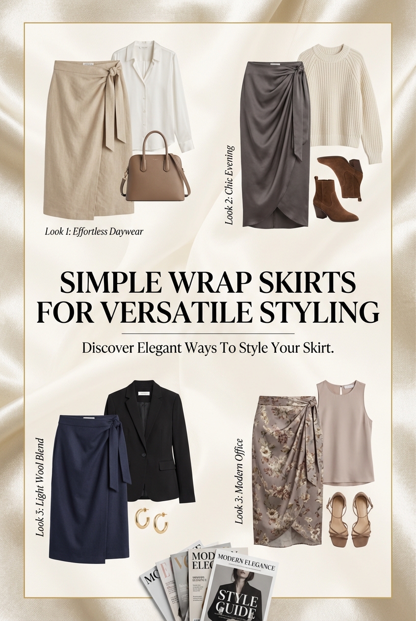Simple Wrap Skirts For Versatile Styling - photo 4