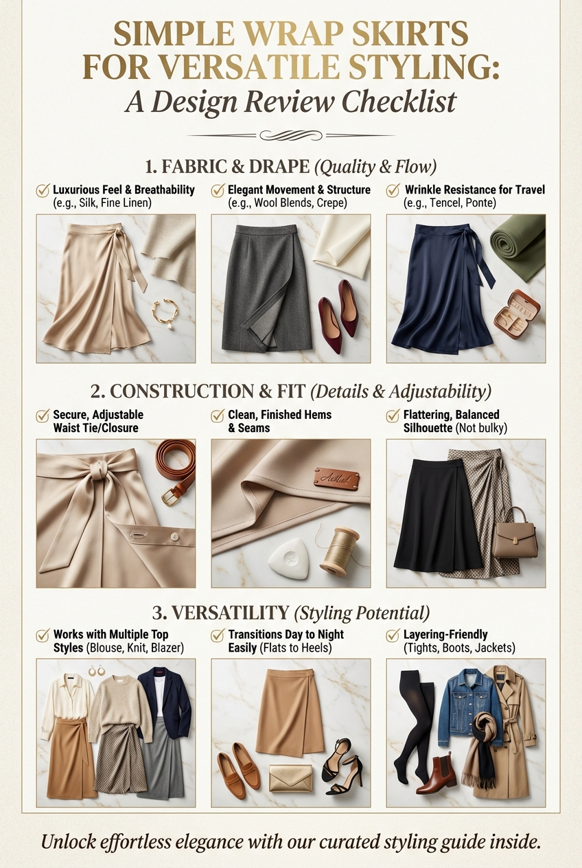 Simple Wrap Skirts For Versatile Styling - photo 5