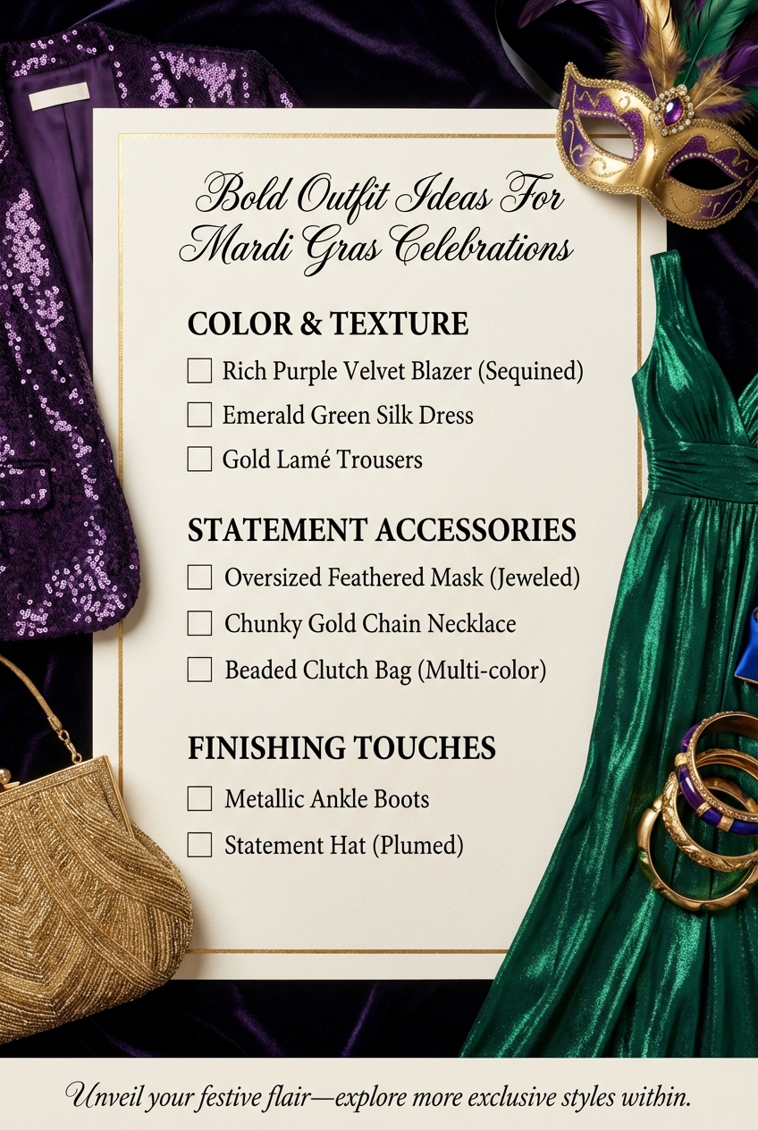 Bold Outfit Ideas For Mardi Gras Celebrations - photo 5