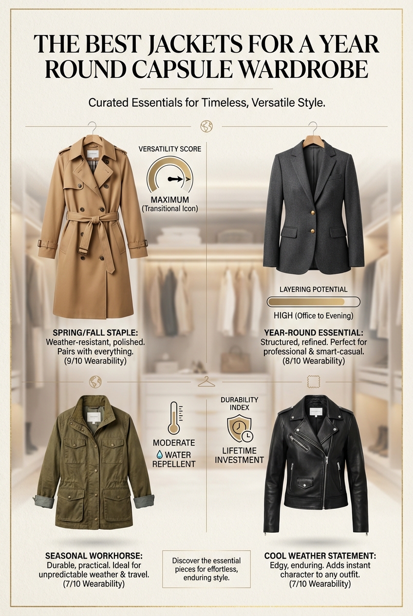 The Best Jackets For A Year Round Capsule Wardrobe - photo 3