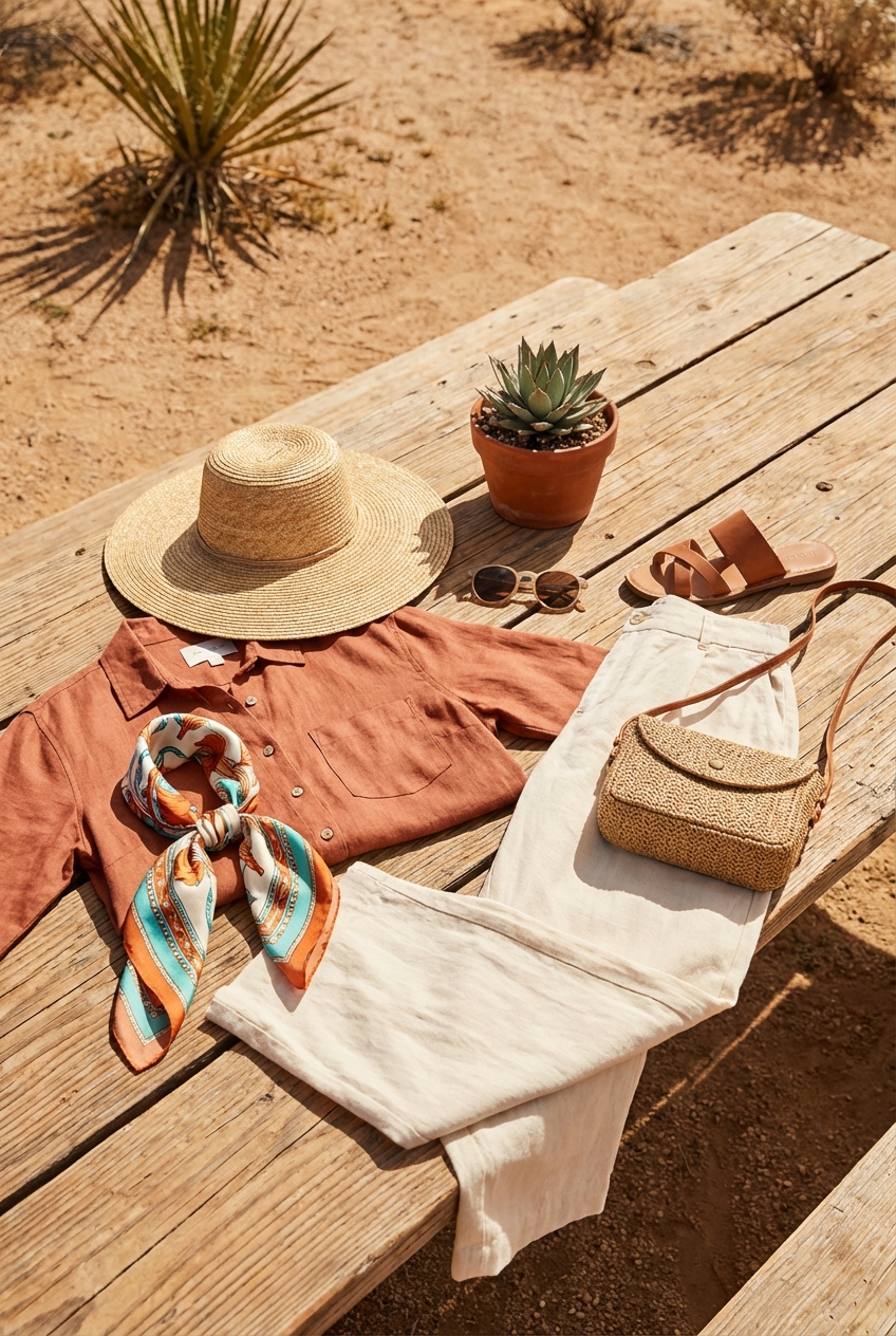 Desert Chic Fashion Tips For Hot And Dry Environments