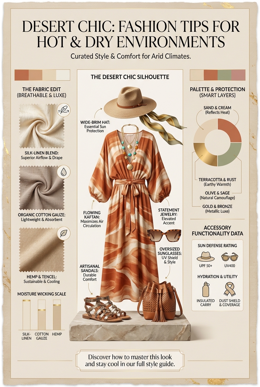 Desert Chic Fashion Tips For Hot And Dry Environments - photo 3
