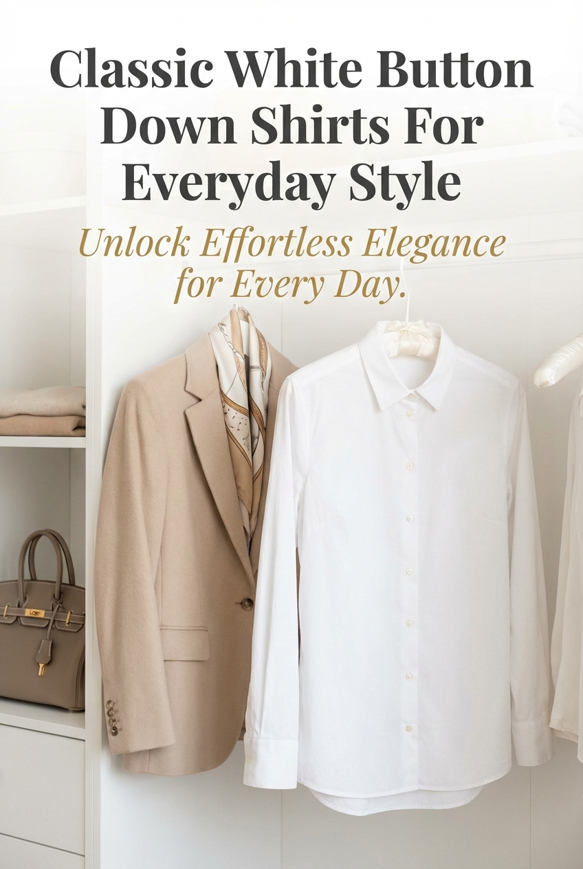 Classic White Button Down Shirts For Everyday Style - photo 2