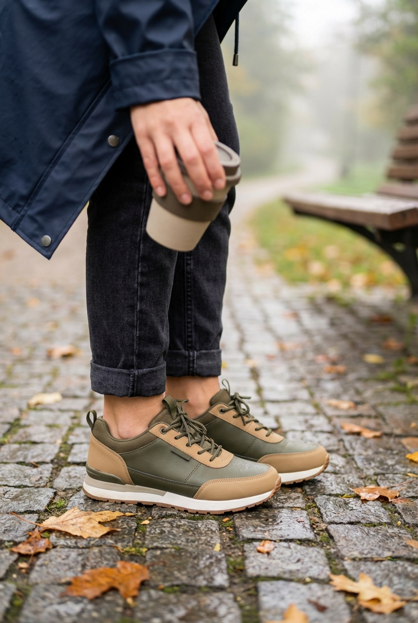 Water Resistant Sneakers For Damp Weather Outings