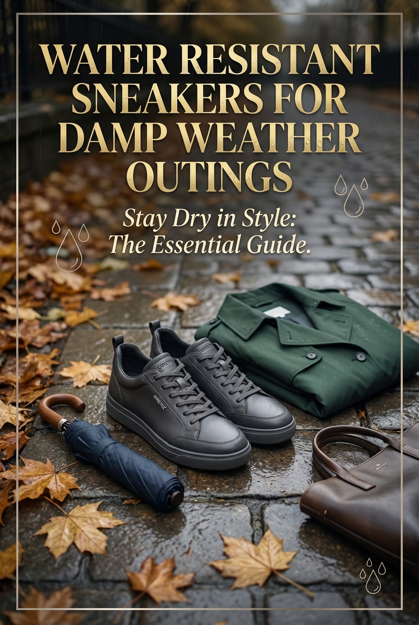 Water Resistant Sneakers For Damp Weather Outings - photo 2