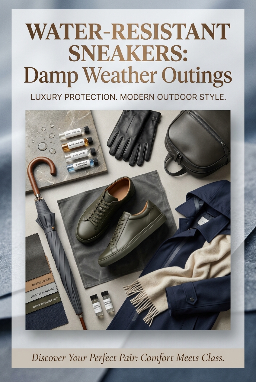 Water Resistant Sneakers For Damp Weather Outings - photo 4