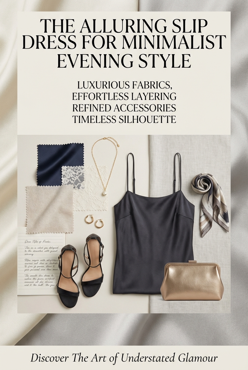 The Alluring Slip Dress For Minimalist Evening Style - photo 4