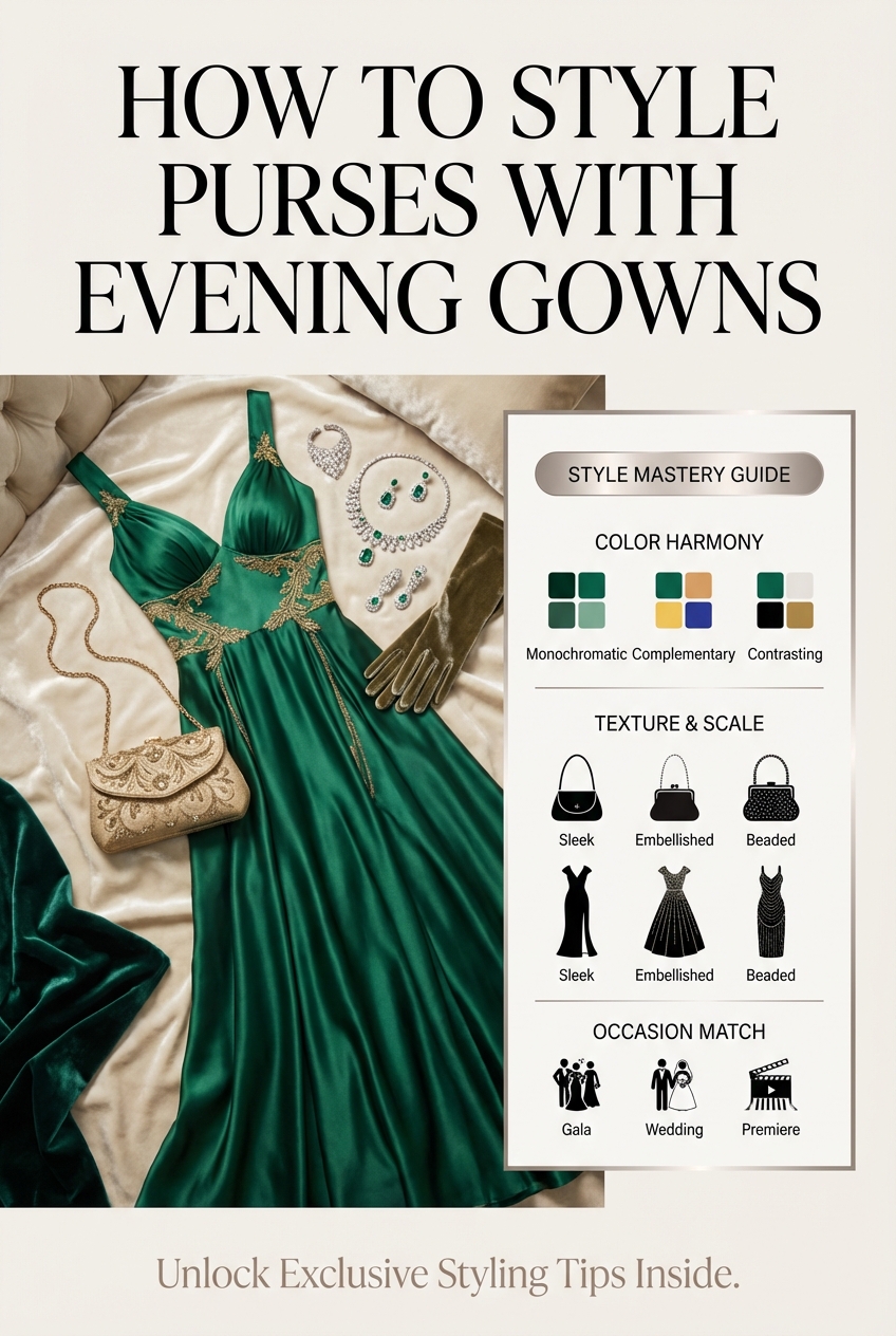 How To Style Purses With Evening Gowns - photo 3