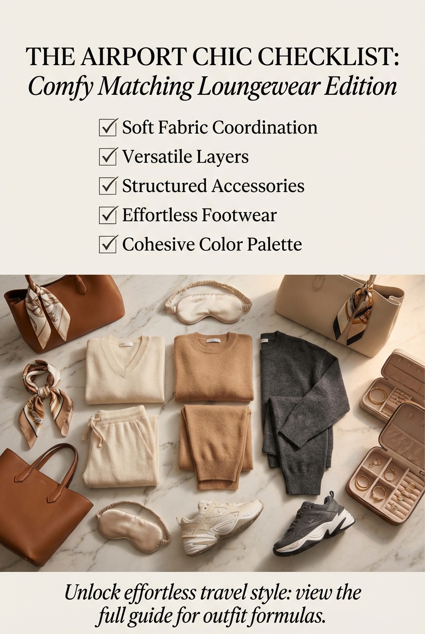 Comfy Airport Chic Outfits With Matching Loungewear - photo 5