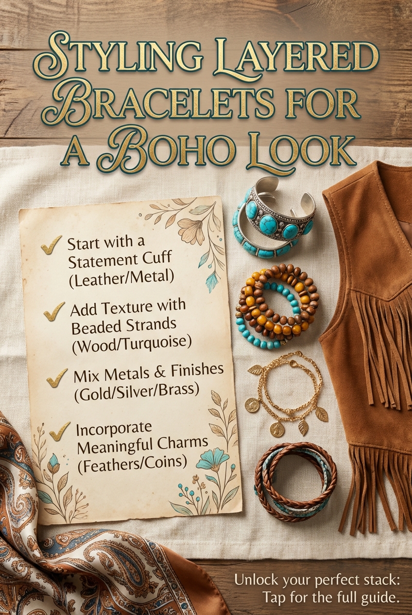 Styling Layered Bracelets For A Boho Look - photo 5