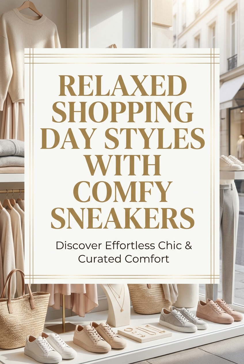 Relaxed Shopping Day Styles With Comfy Sneakers - photo 2