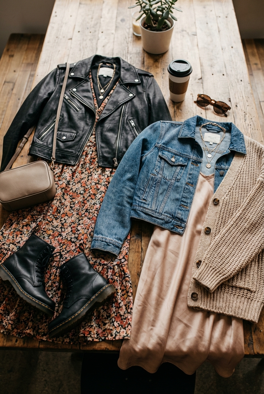 Cropped Jackets For Adding Edge To Dresses