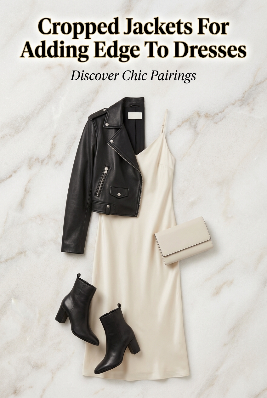 Cropped Jackets For Adding Edge To Dresses - photo 2