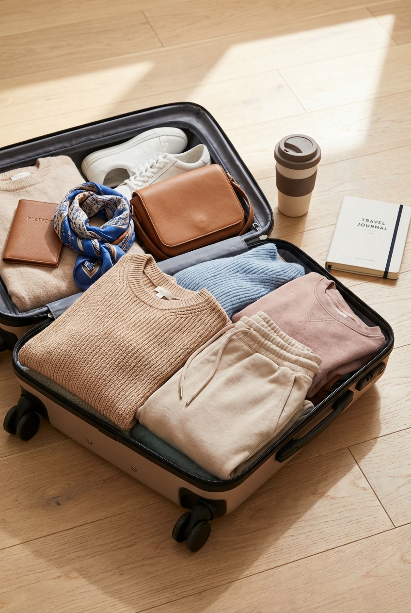 Airport Style Comfortable And Chic Travel Outfits