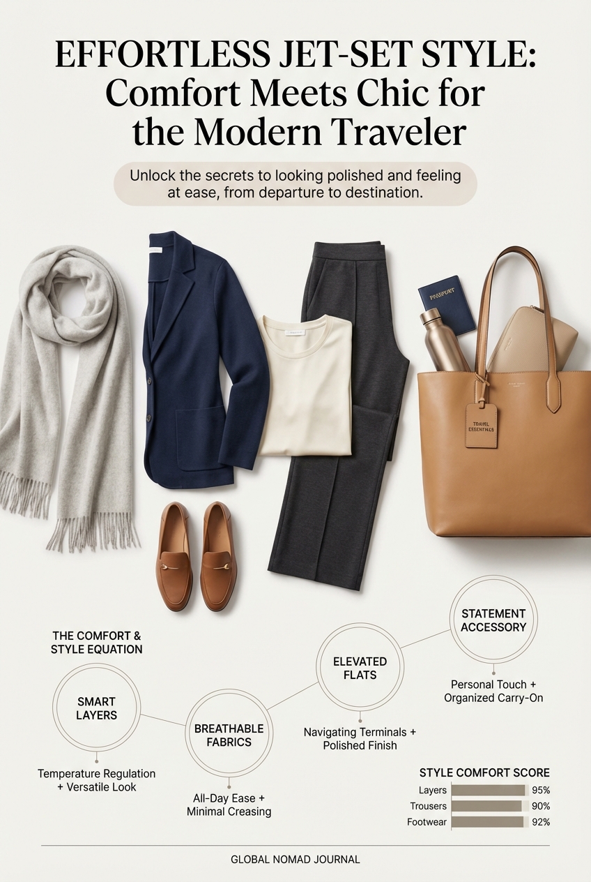 Airport Style Comfortable And Chic Travel Outfits - photo 3