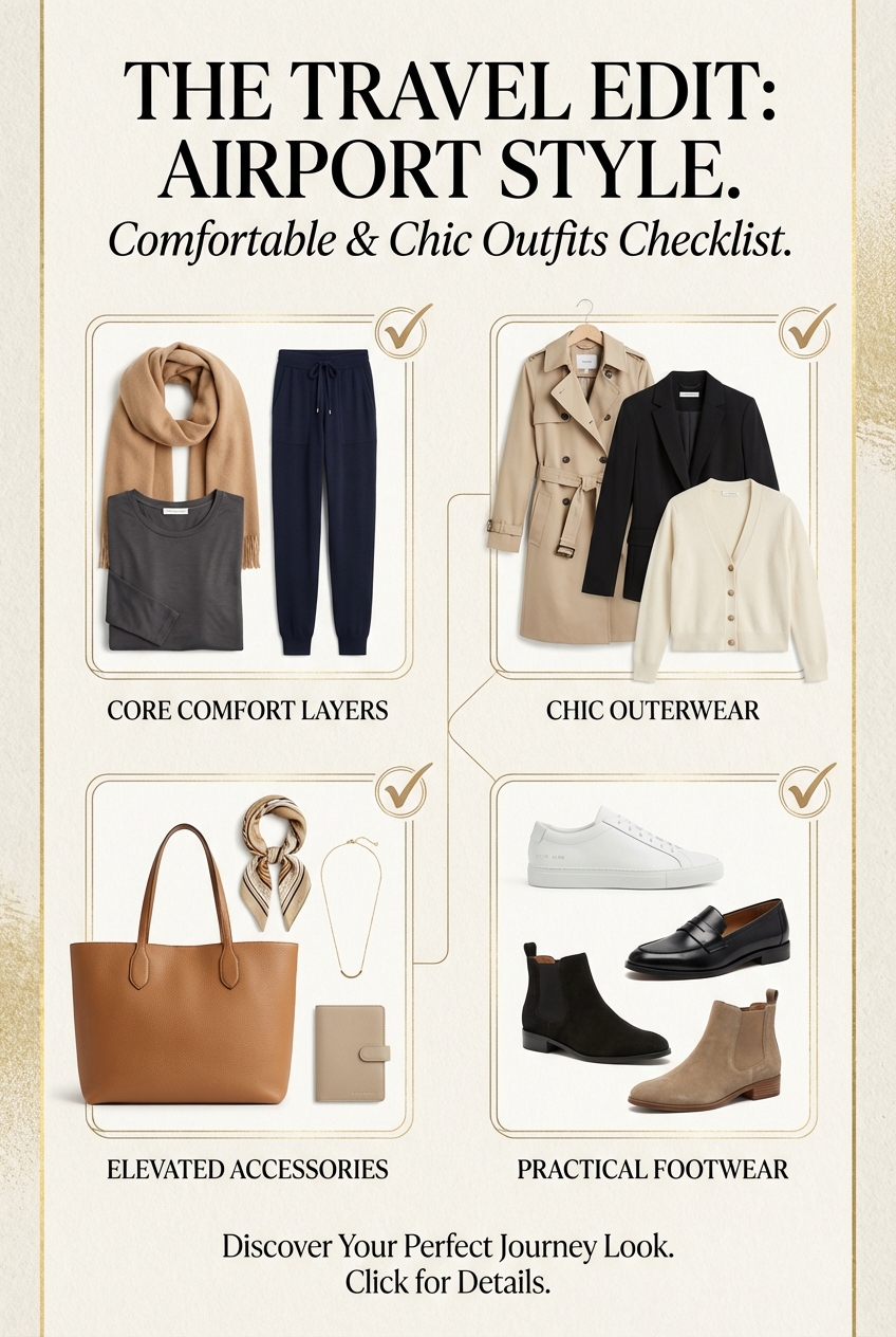 Airport Style Comfortable And Chic Travel Outfits - photo 5