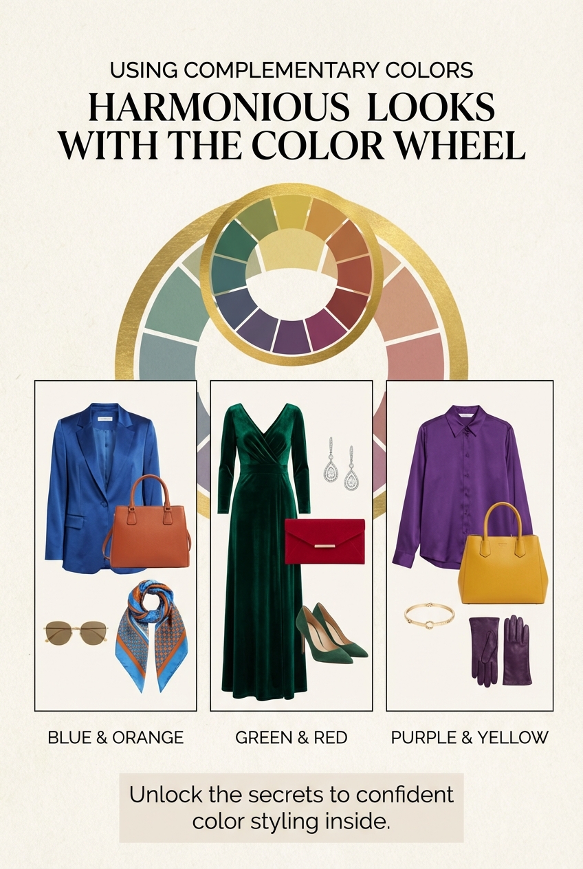 Using Complementary Colors Harmonious Looks With The Color Wheel - photo 4