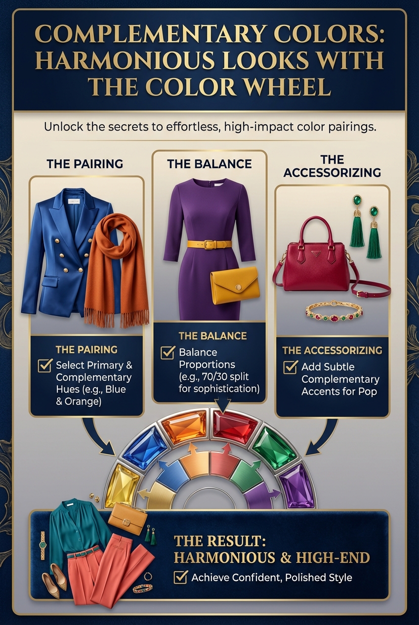 Using Complementary Colors Harmonious Looks With The Color Wheel - photo 5