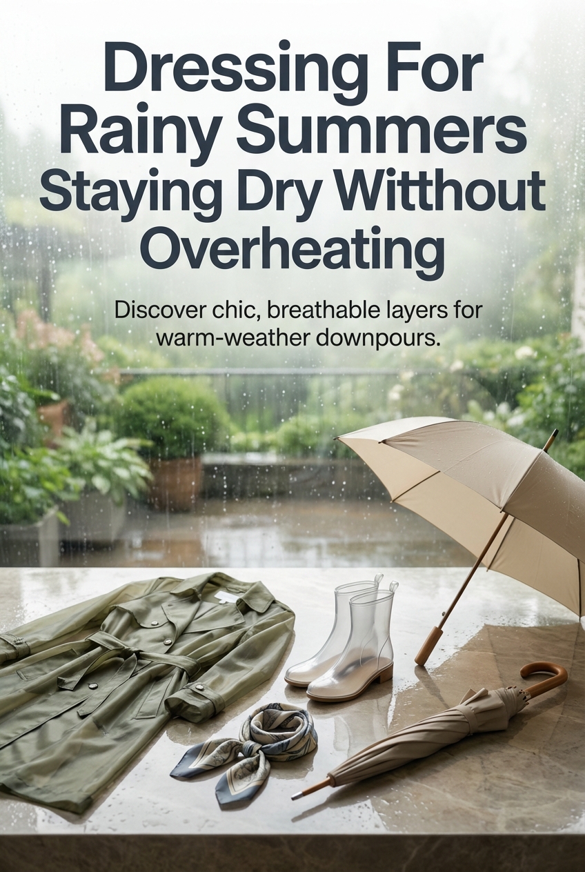 Dressing For Rainy Summers Staying Dry Without Overheating - photo 2