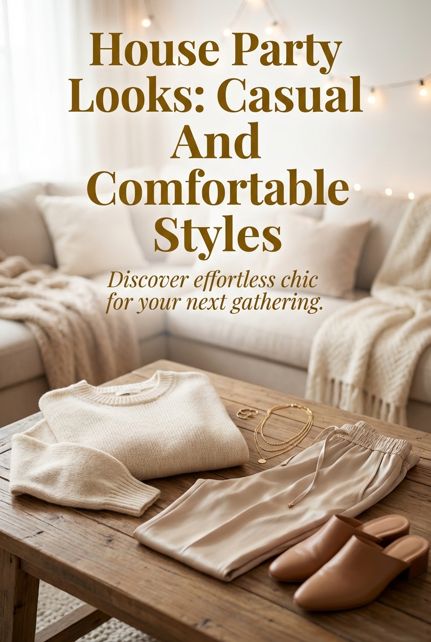 House Party Looks Casual And Comfortable Styles - photo 2