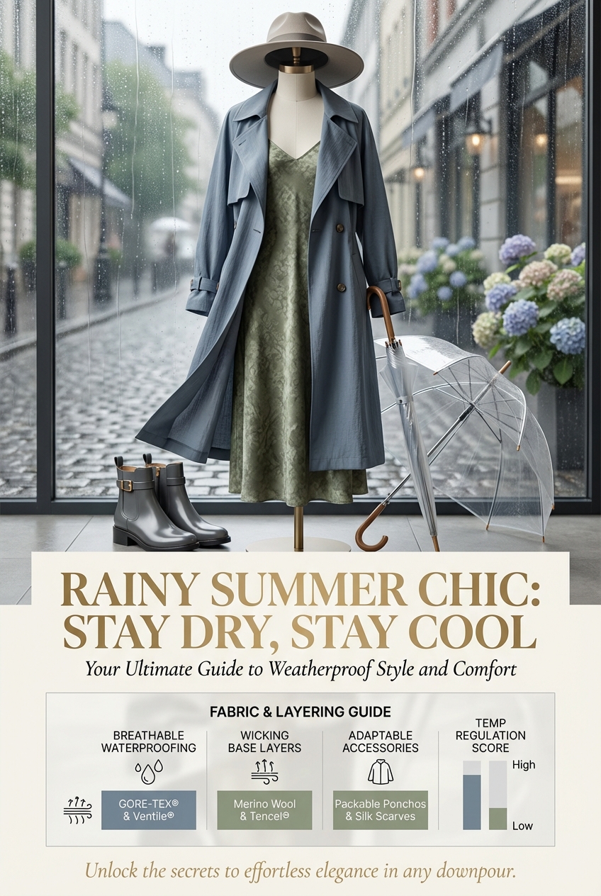 Dressing For Rainy Summers Staying Dry Without Overheating - photo 3