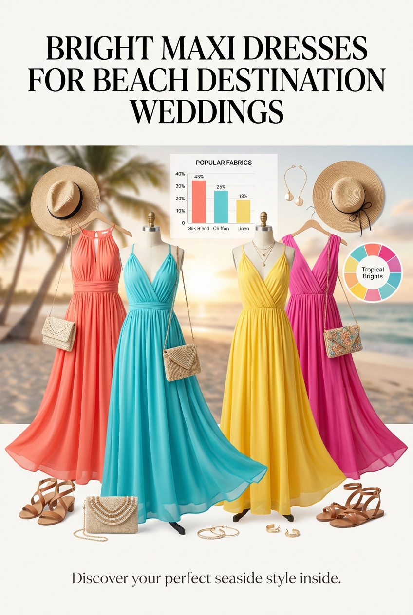 Bright Maxi Dresses For Beach Destination Weddings - photo 3