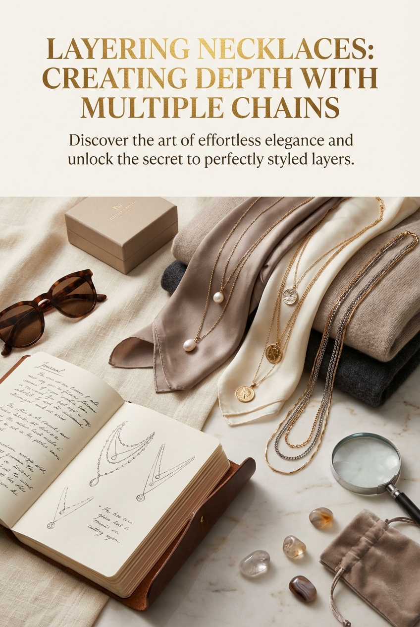 Layering Necklaces Creating Depth With Multiple Chains - photo 4
