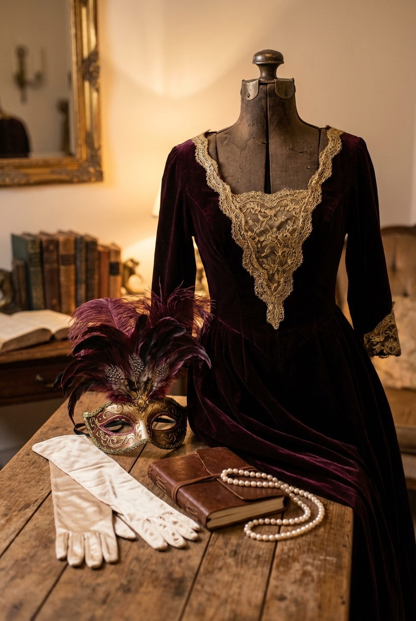 Vintage Inspired Dresses For Masquerade Balls Timeless Elegance For A Magical Evening