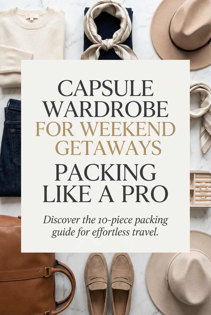 Capsule Wardrobe For Weekend Getaways Packing Like A Pro - photo 2