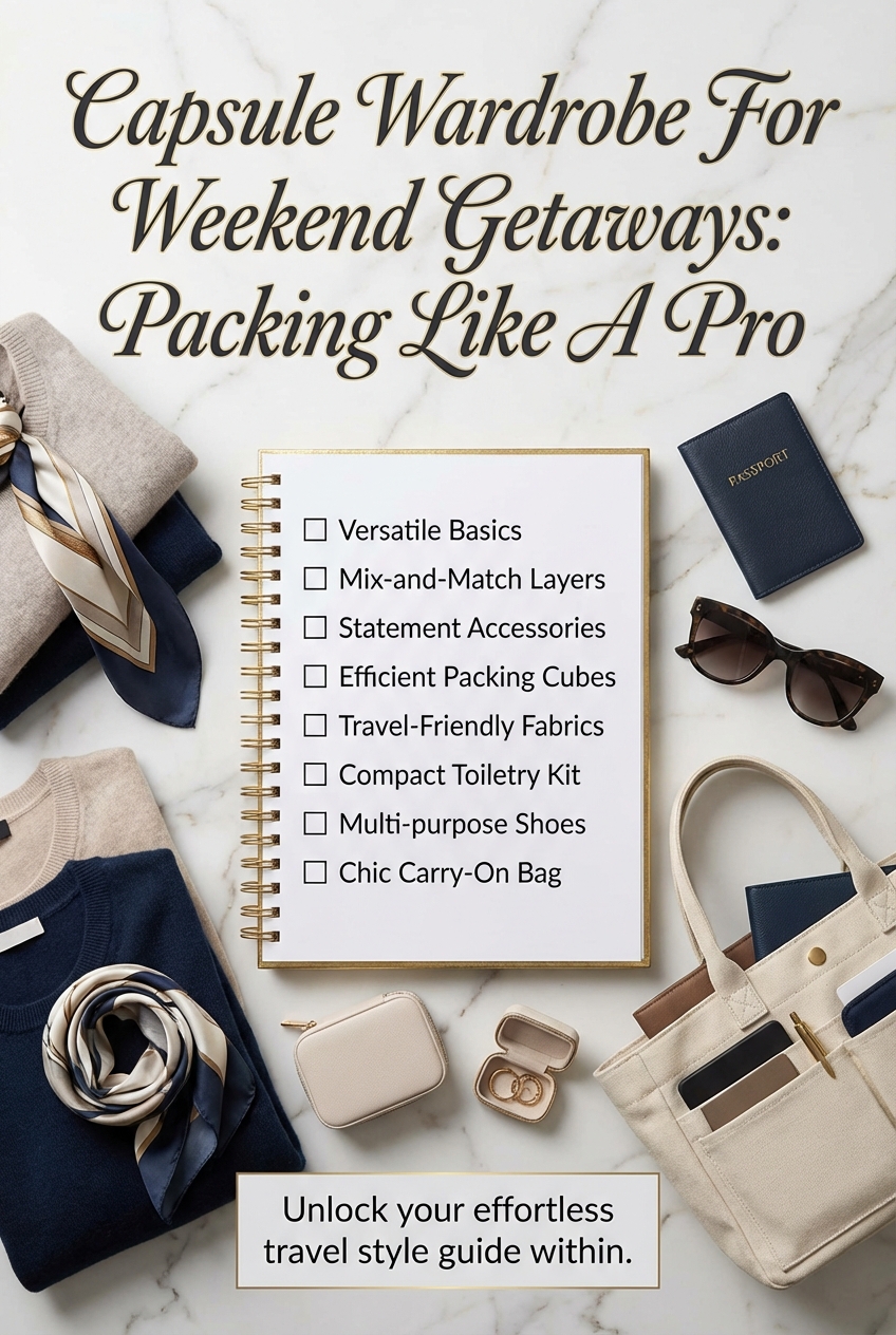 Capsule Wardrobe For Weekend Getaways Packing Like A Pro - photo 5
