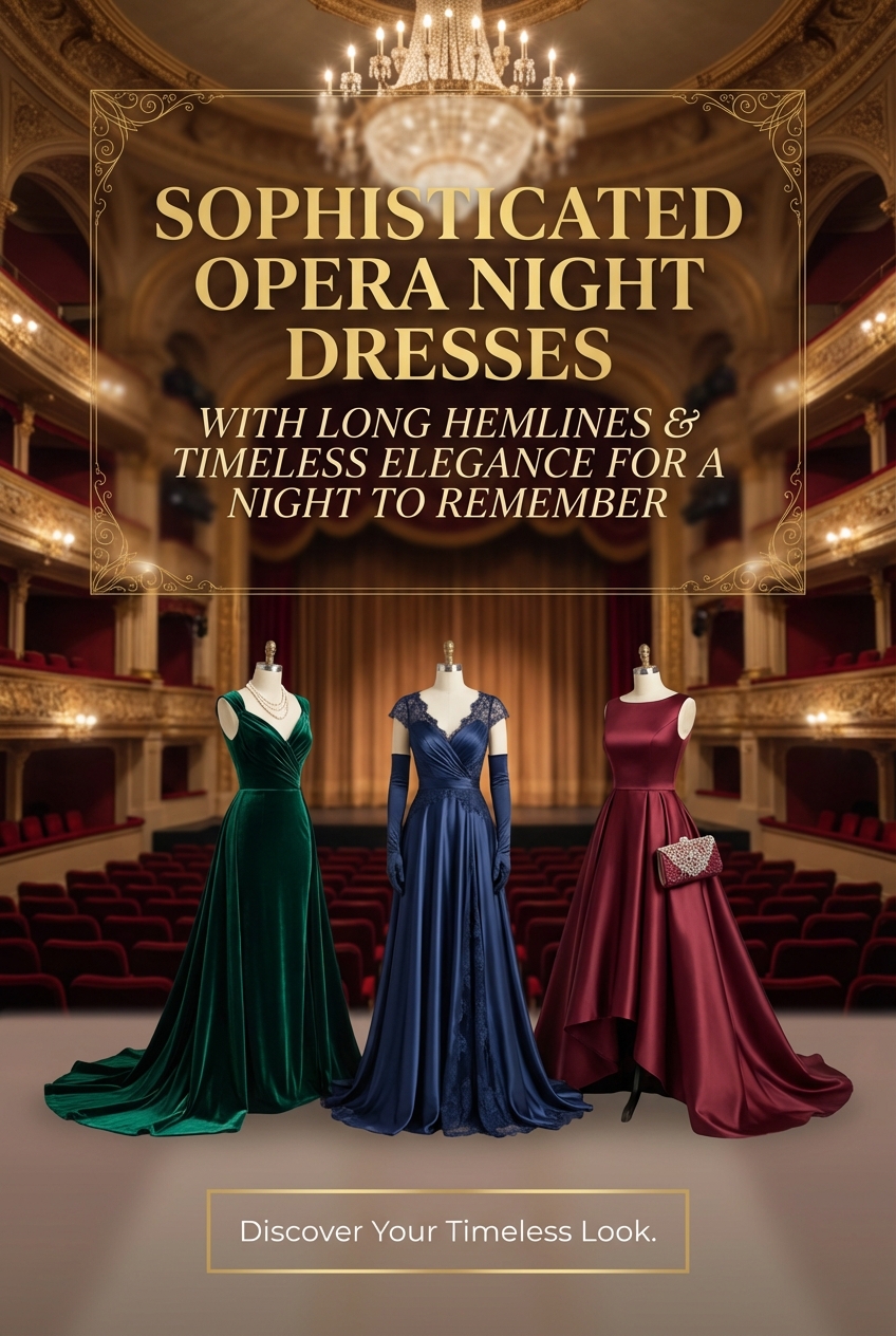 Sophisticated Opera Night Dresses With Long Hemlines Timeless Elegance For A Night To Remember - photo 2