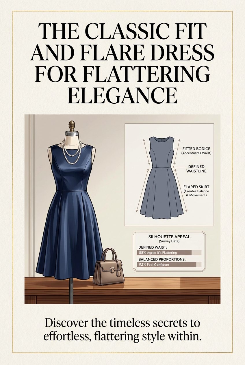 The Classic Fit And Flare Dress For Flattering Elegance - photo 3