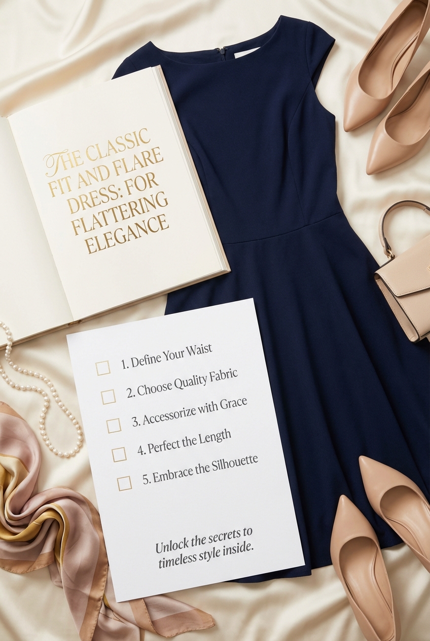 The Classic Fit And Flare Dress For Flattering Elegance - photo 5