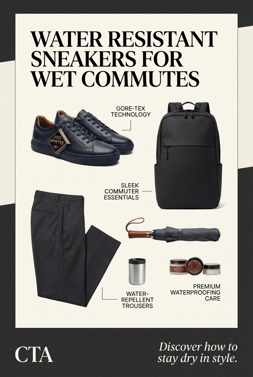 Water Resistant Sneakers For Wet Commutes - photo 4