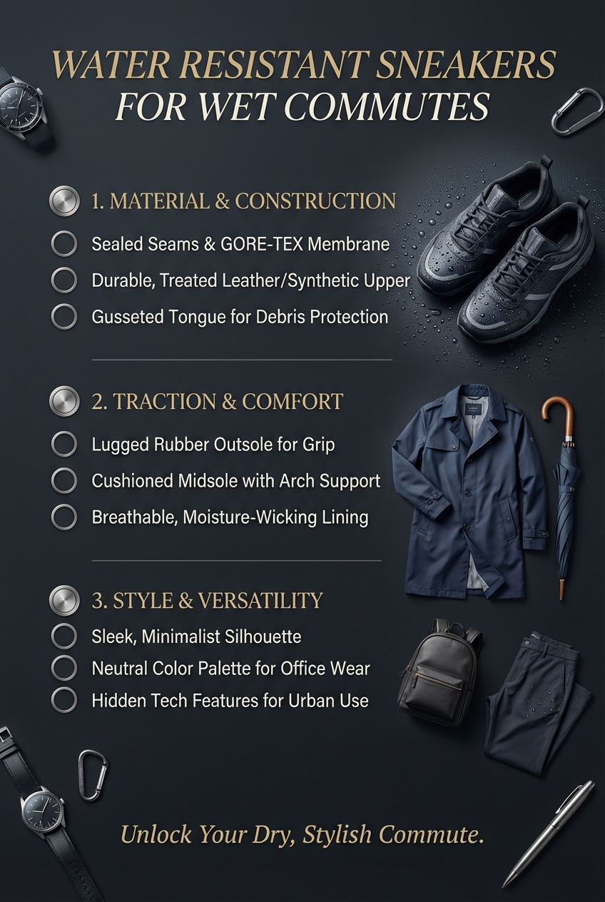 Water Resistant Sneakers For Wet Commutes - photo 5