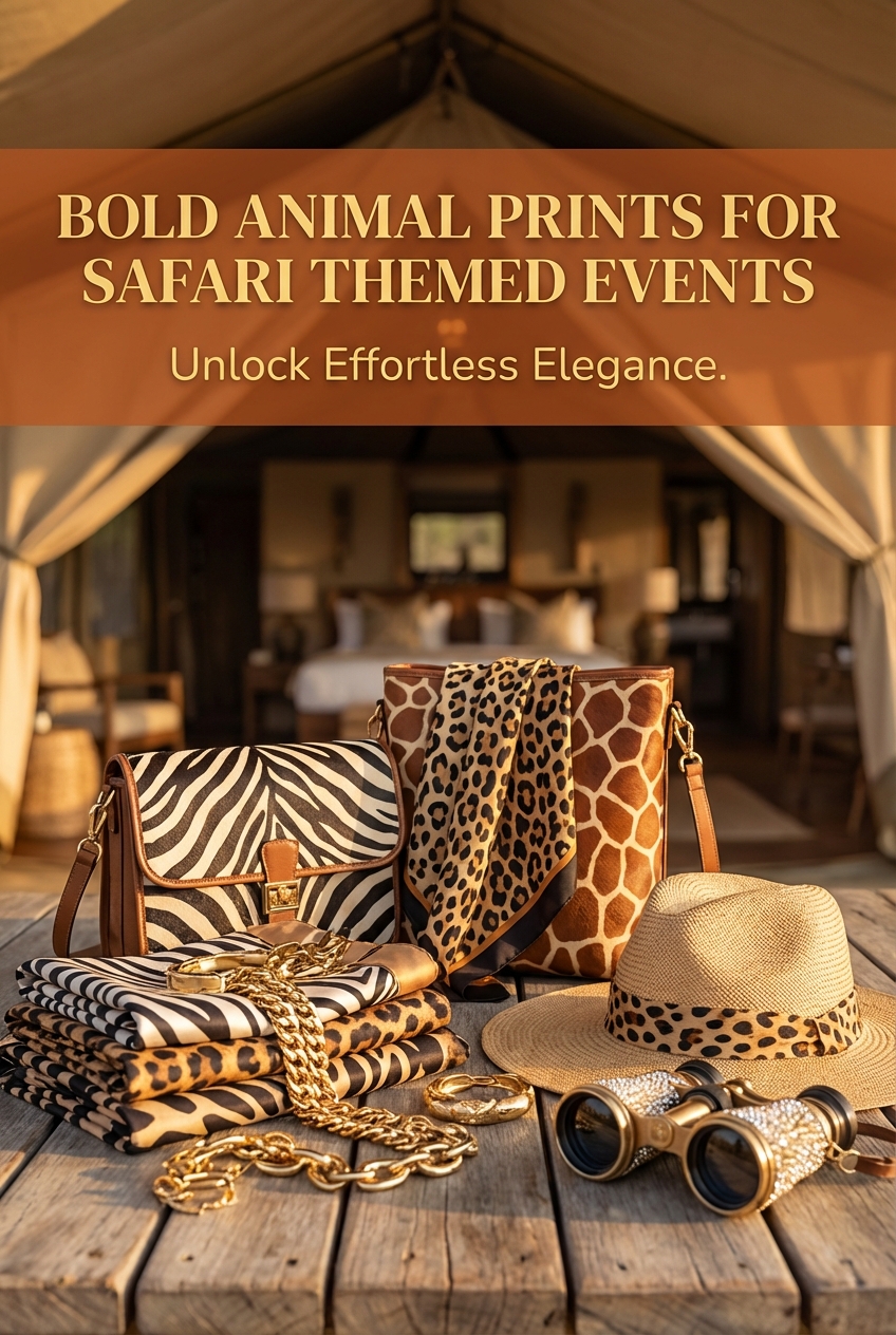 Bold Animal Prints For Safari Themed Events - photo 2