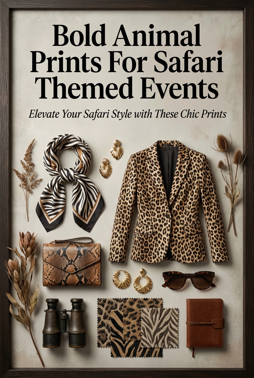 Bold Animal Prints For Safari Themed Events - photo 4