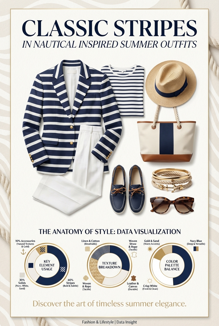 Classic Stripes In Nautical Inspired Summer Outfits - photo 3