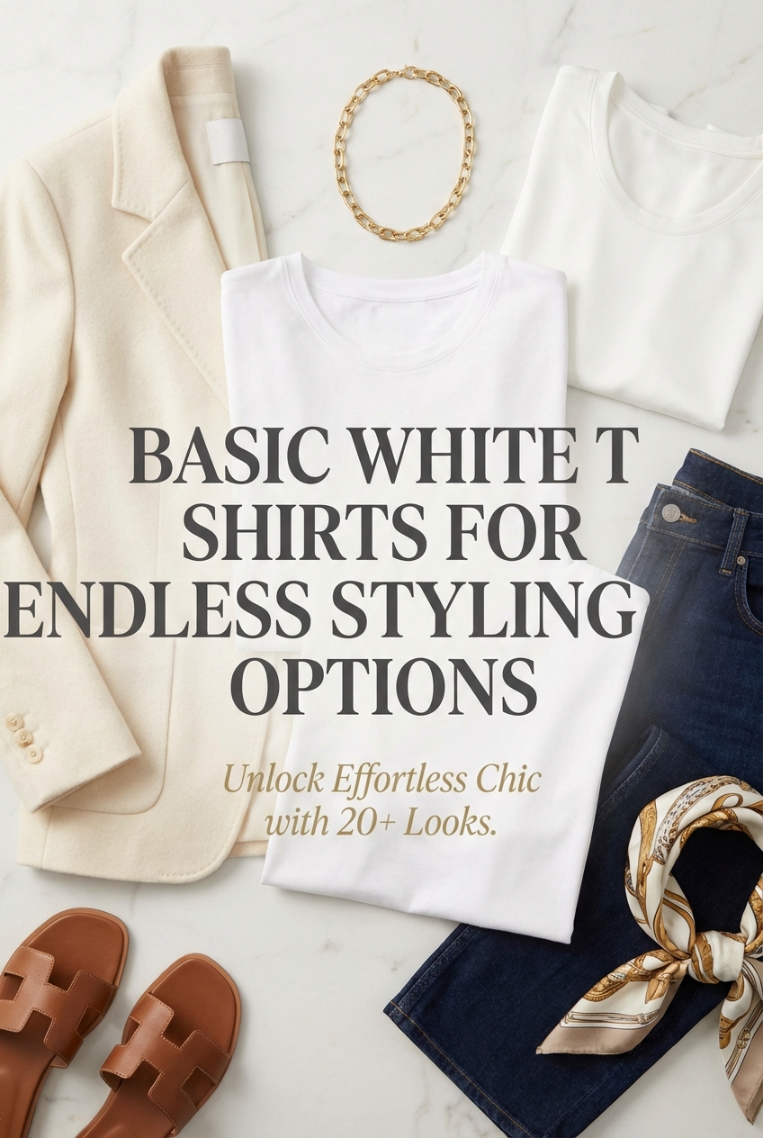 Basic White T Shirts For Endless Styling Options - photo 2