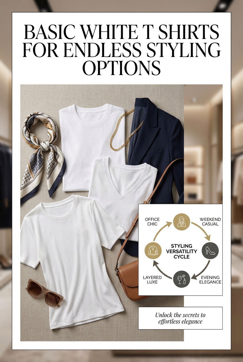 Basic White T Shirts For Endless Styling Options - photo 3