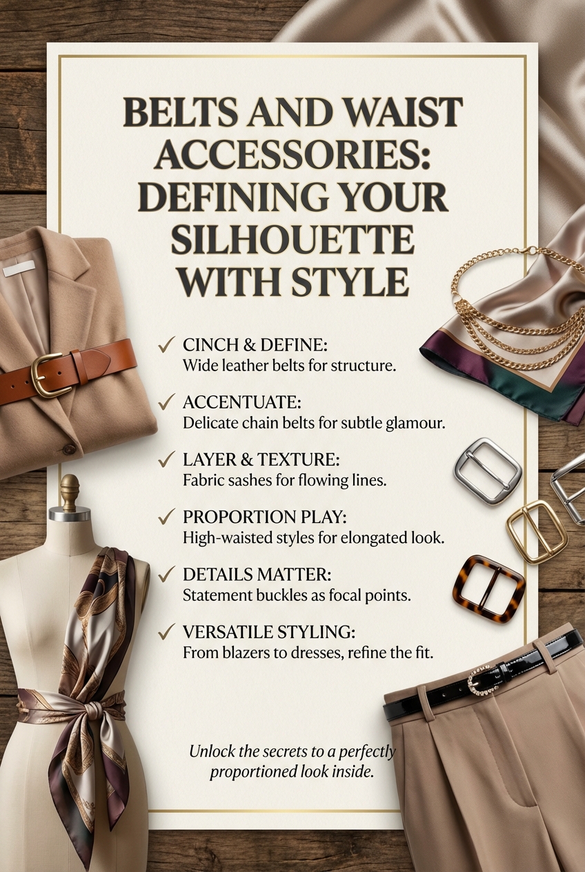 Belts And Waist Accessories Defining Your Silhouette With Style - photo 5