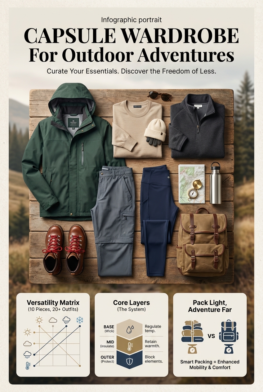 Capsule Wardrobe For Outdoor Adventures - photo 3