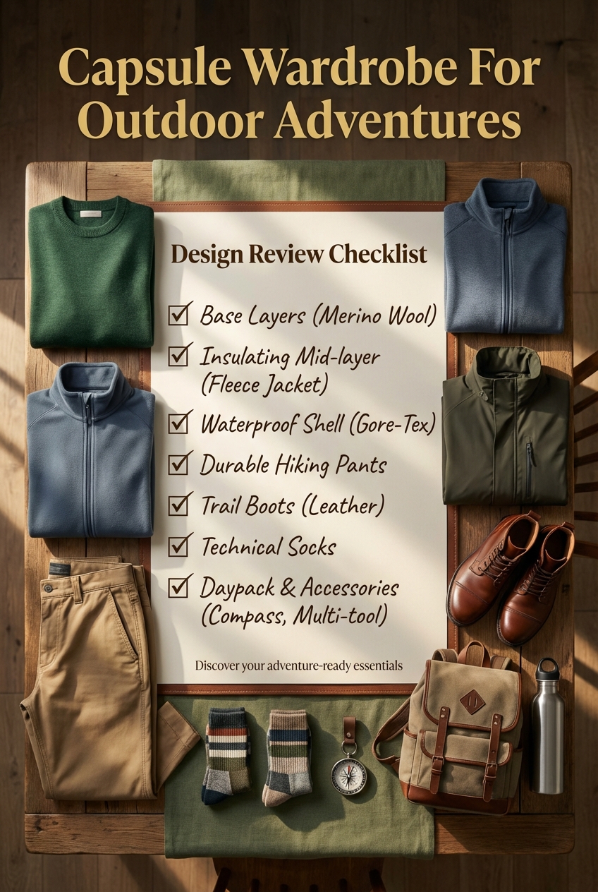 Capsule Wardrobe For Outdoor Adventures - photo 5